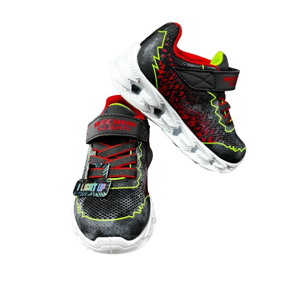Skechers S-Lights Vortex 2.0 Zorento Toddler Sneakers Light-Up Shoes Size 7
